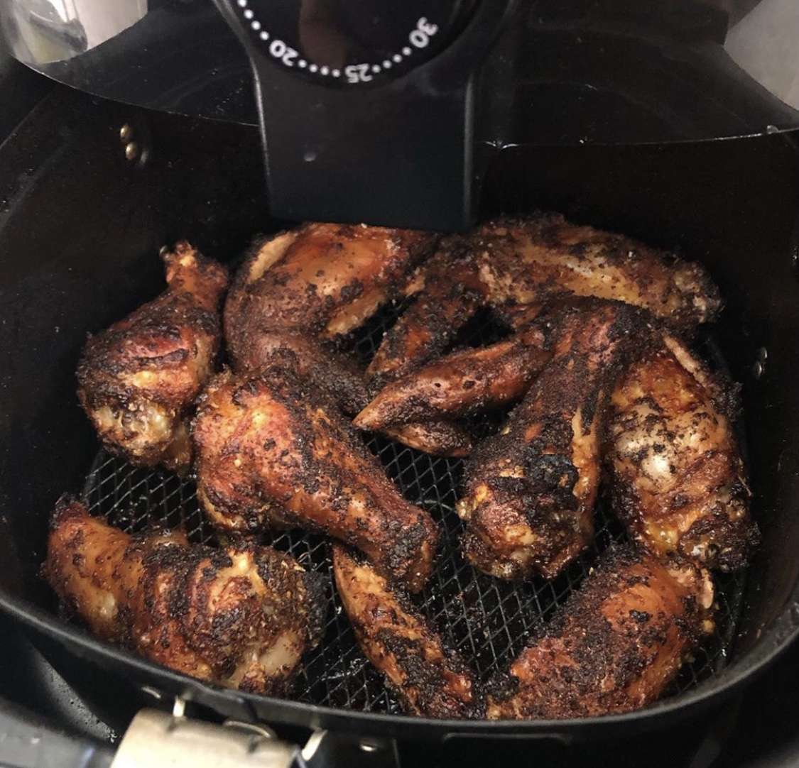 airy fry wings