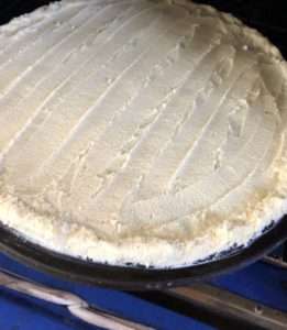 low carb dessert pizza