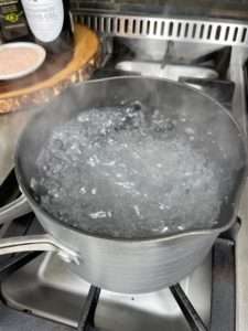boil water