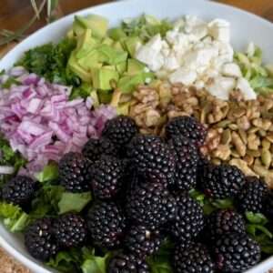 meatless chopped salad