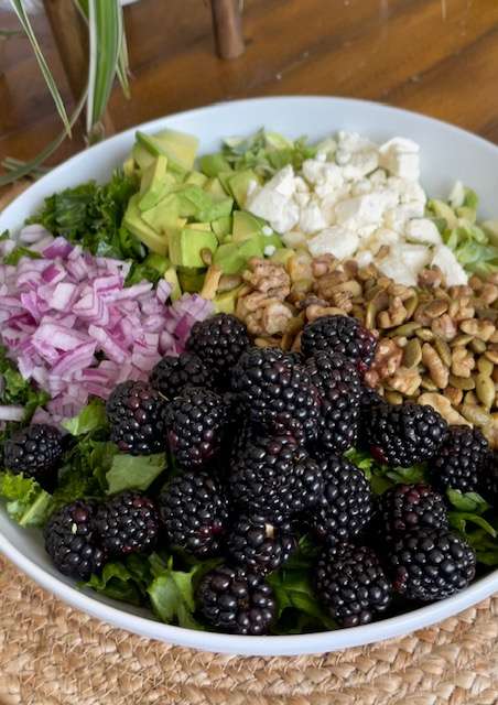 meatless chopped salad