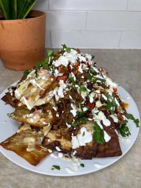 trash can nachos