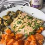 sheet pan salmon