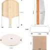 5 pcs Pizza Stone Set - Image 4