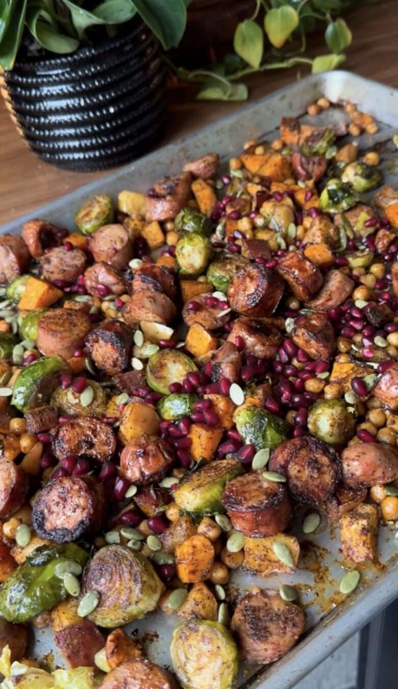 harvest sheet pan meal prep