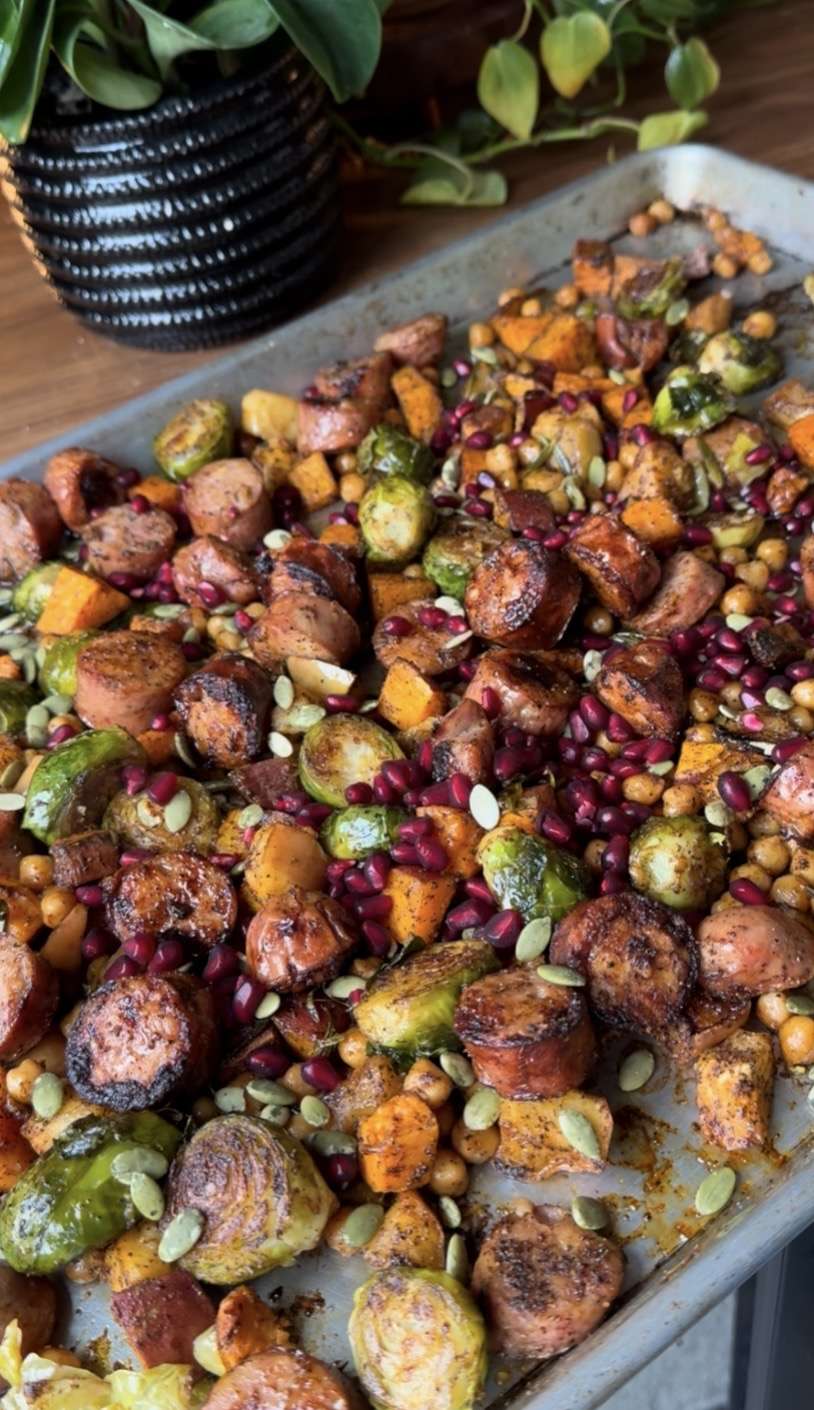 harvest sheet pan meal prep